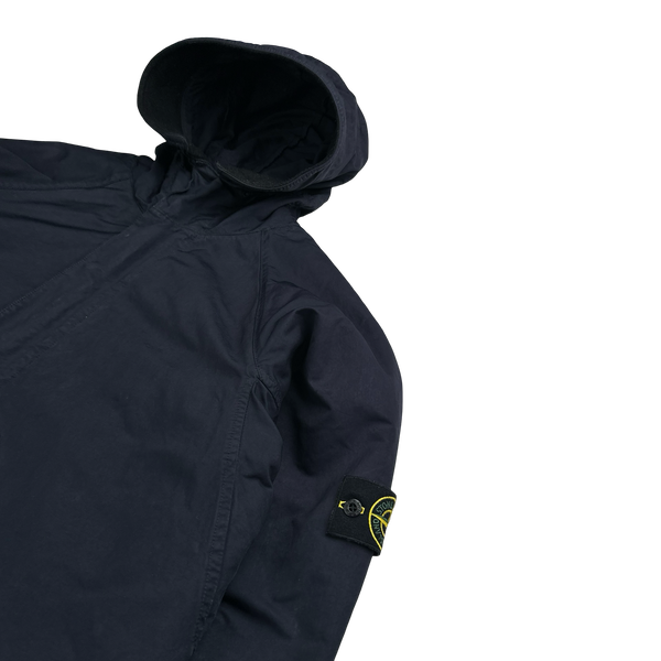 Stone Island 2005 Navy David TC Dutch Rope Long Jacket - XL
