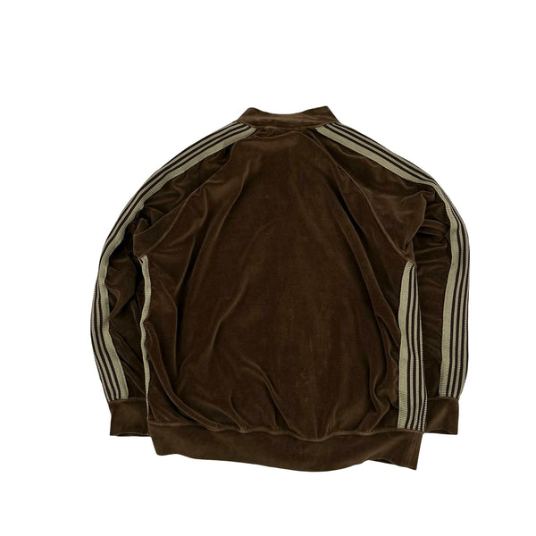 Needles Velour Brown Butterfly Tracksuit - Small