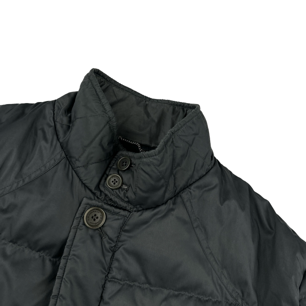 CP Company Early 2000's Grey Nylon Down Jacket - XXL