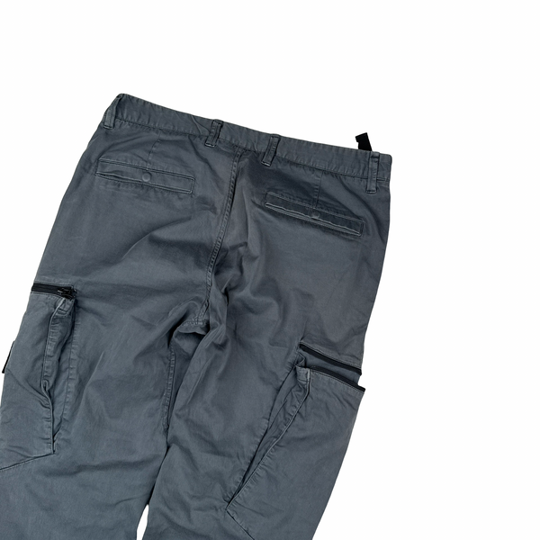 Stone Island 2018 Grey Regular Tapered Trousers - 34"