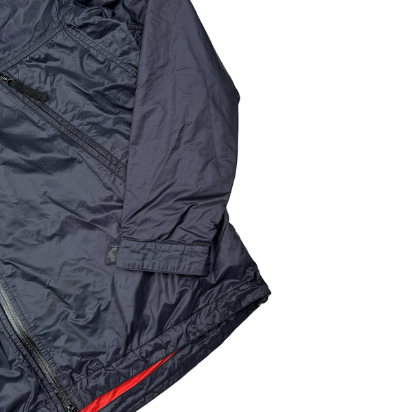 Stone Island 2013 Navy Micro Rip Stop 7 Den Tyveck Shield Jacket - XXL