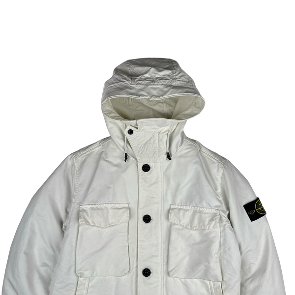 Stone Island Off White David TC Dutch Rope Down Lined Winter Jacket - Medium