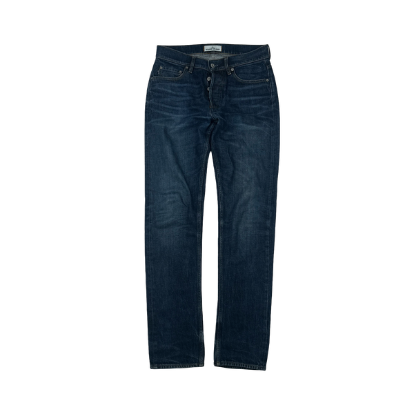 Stone Island 2018 Slim Fit Dark Wash Denim Jeans - W28