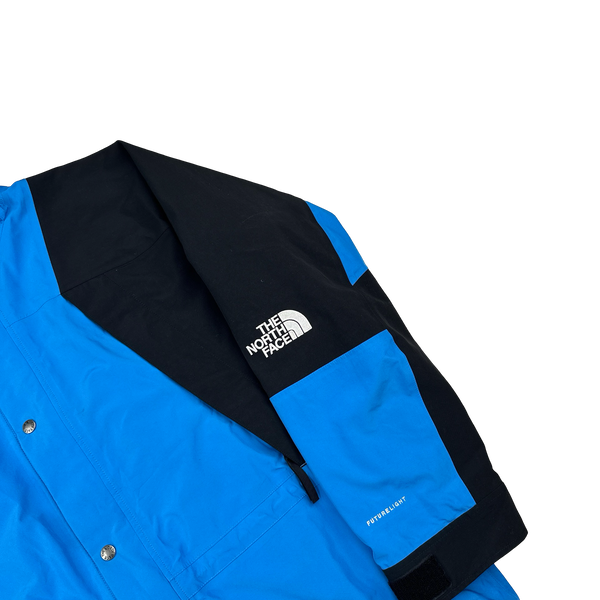 North Face Blue Futurelight Summit Series Waterproof Mountain Jacket - Large