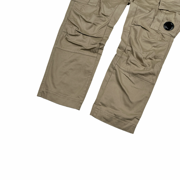 CP Company Tan Ergonomic Fit Cargo Trousers - XL