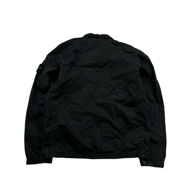 Stone Island 2022 Black Double Pocket Overshirt - Medium
