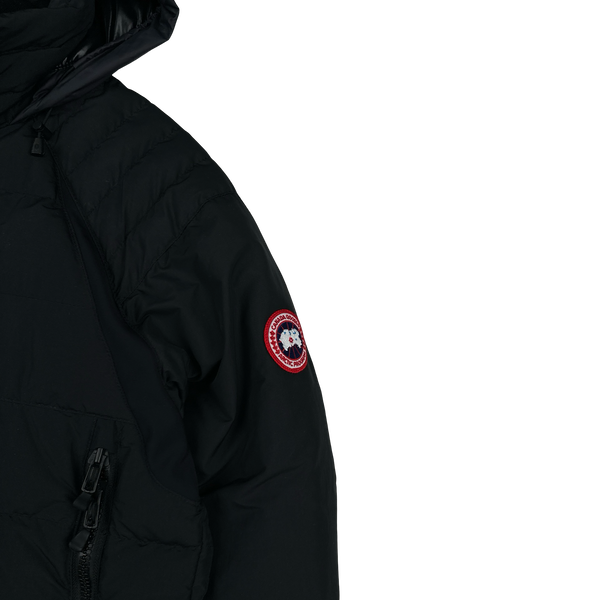 Canada Goose Black Premium Down Hybridge Base Puffer Jacket - Medium
