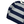 Load image into Gallery viewer, Ralph Lauren Navy Stripped Long Sleeve Polo Shirt - Medium
