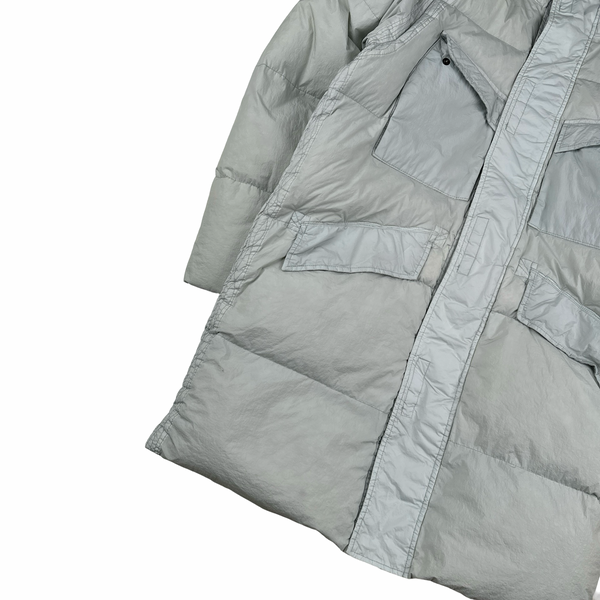 Stone Island 2022 Garment Dyed Crinkle Reps R-NY Down TC Puffer - Medium
