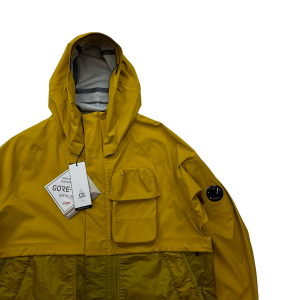 CP Company Goretex Infinium Waterproof Parka Jacket - Large