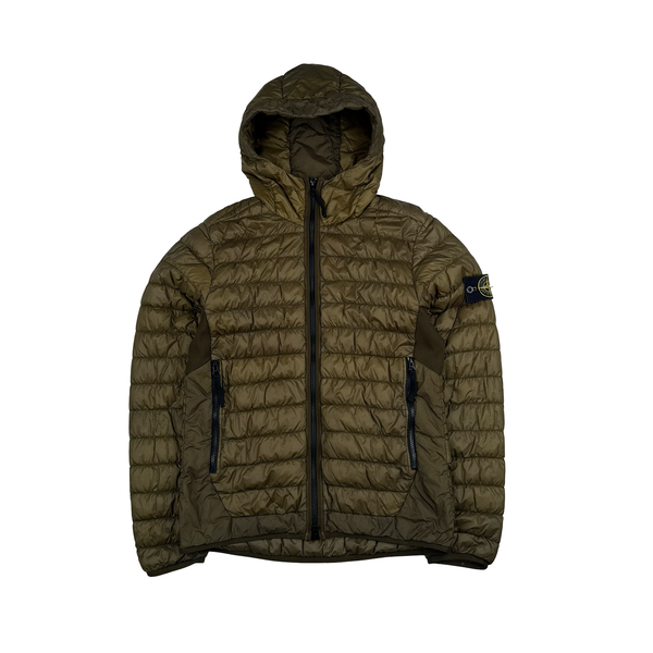 Stone Island 2018 Green Down Filled Puffer - Small