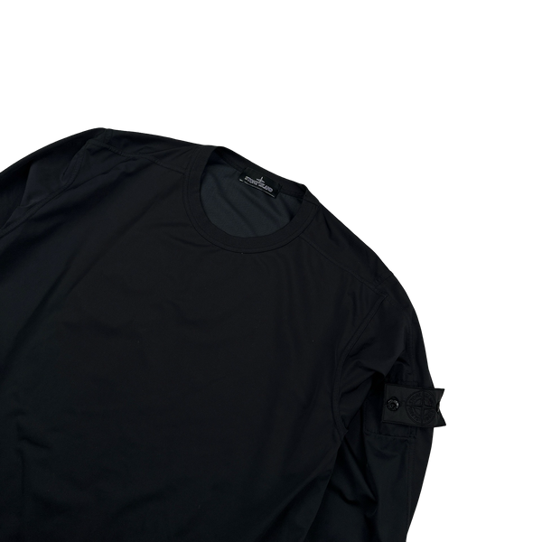 Stone Island 2020 Shadow Project Black Light Nylon R Pullover - Large