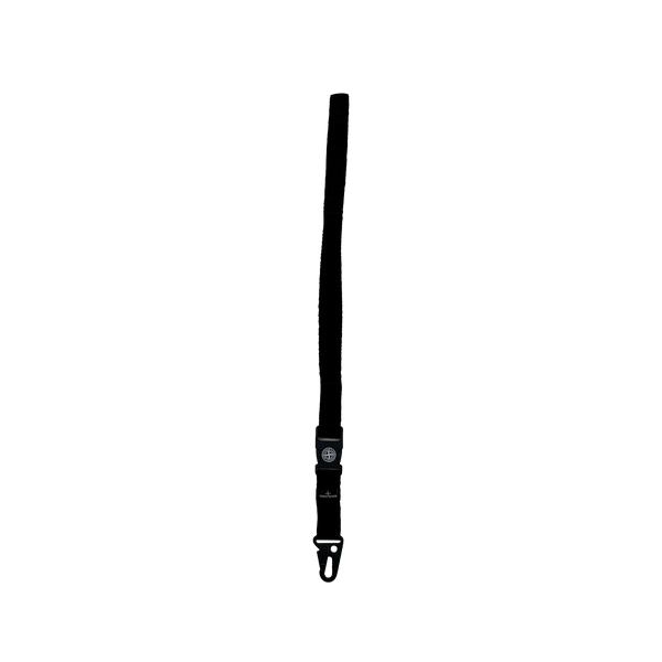 Stone Island Black Econyl Lanyard