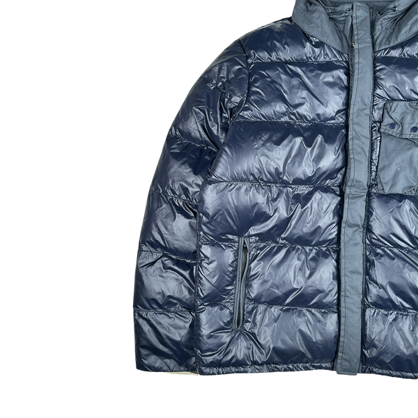 CP Company Navy DD Shell Goggle Jacket - XL