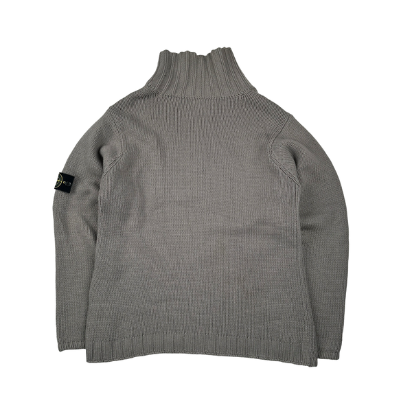 Stone Island AW2000 Vintage High Neck Jumper - Large