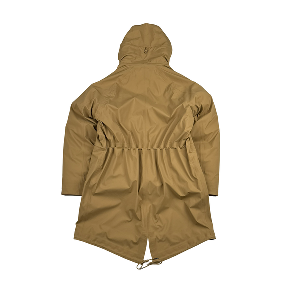 CP Company Brown Goretex Infinium Waterproof Down Liner Jacket - Large