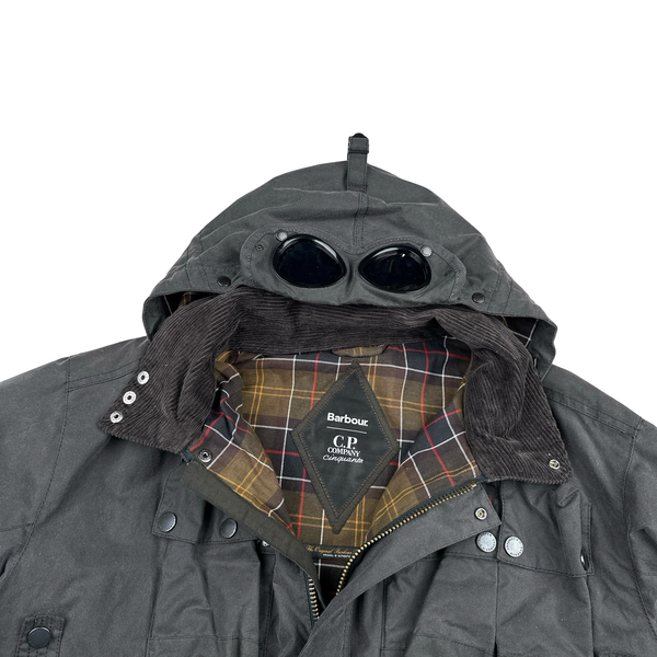 CP Company x Barbour Multi Pocket 500 Mille Waxed Jacket - XL