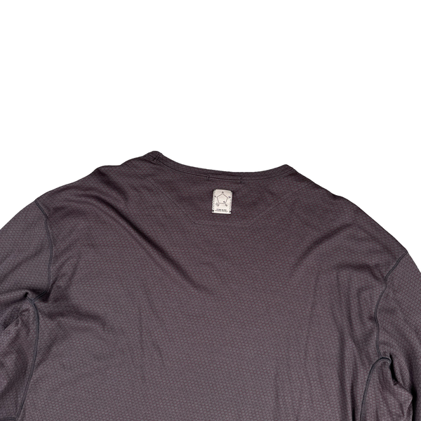 Stone Island 2009 Plum Purple Detail Shadow Project Longsleeve Shirt - 3XL