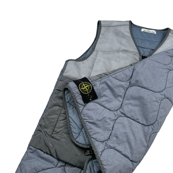 Stone Island 2021 Modified Panama 6/3 HT Nylon Primaloft TC Gilet