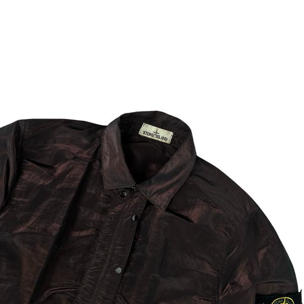 Stone Island 2016 Dark Red Weft Overshirt - Small