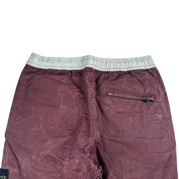 Stone Island Bicolour 2019 Tela Placcata Trousers - 32"
