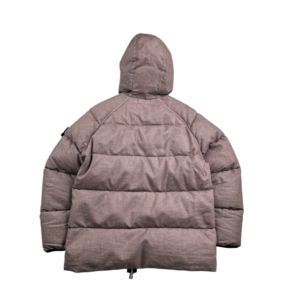 Stone island tela nylon down frost jacket discount