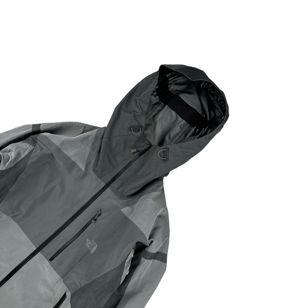 North Face Grey L3 Summit Series Rain Jacket - Small