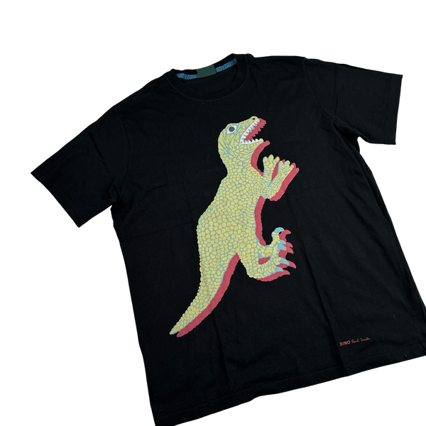 Paul Smith Black Dino Short Sleeve T Shirt - Large