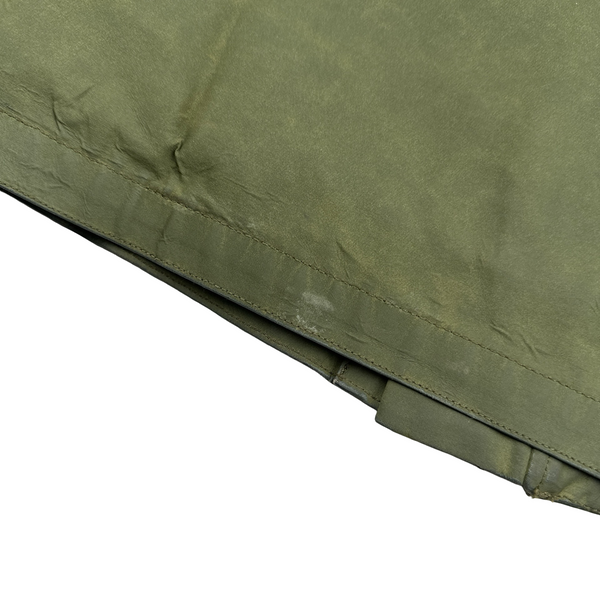 Stone Island 2007 Antiqued Reflective Field Jacket - Large