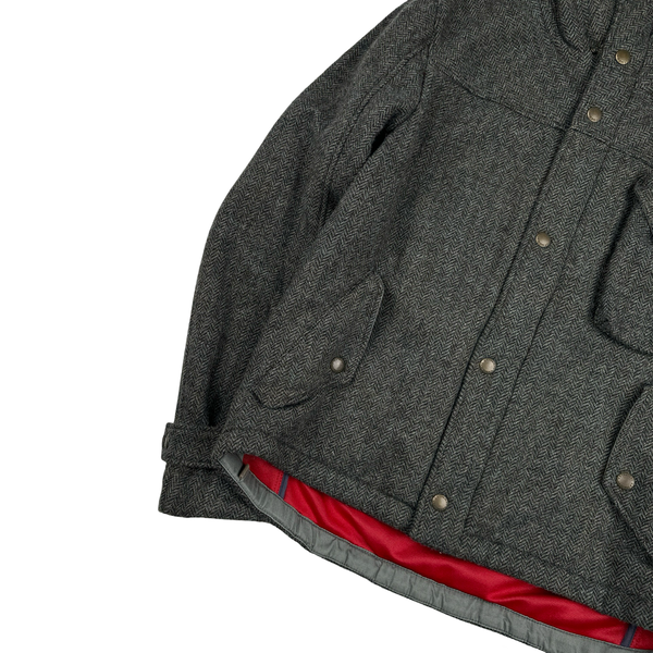 CP Company Grey MTP Liner Tweed Field Jacket - XL