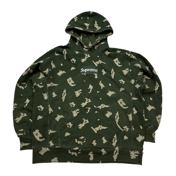 Supreme Camo Box Logo Hoodie - XL