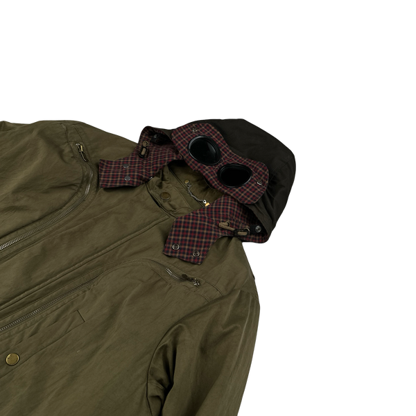 CP Company 2010 Tempo Performance Plaid Goggle Jacket - XL