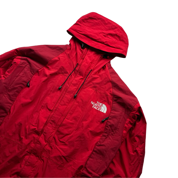 North Face Red Summit Series Windbreaker Jacket - Medium