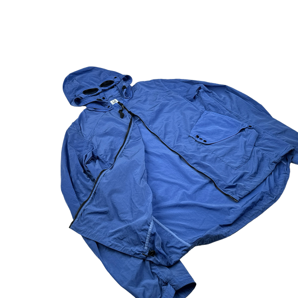 CP Company Blue Chrome R Goggle Jacket - XXL