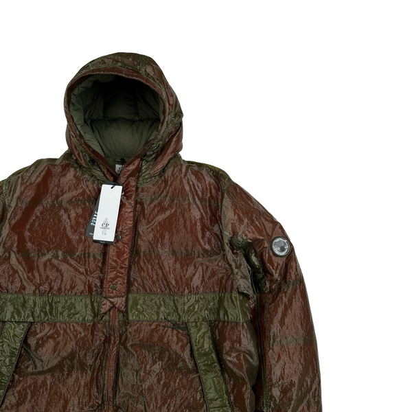 CP Company Burgundy Kan D Down Filled Jacket - XL