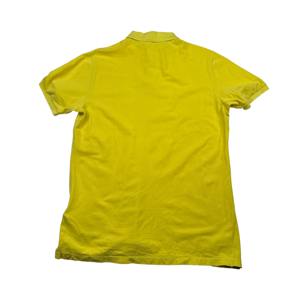 Stone Island 2016 Yellow Slim Fit Polo Shirt - XXL