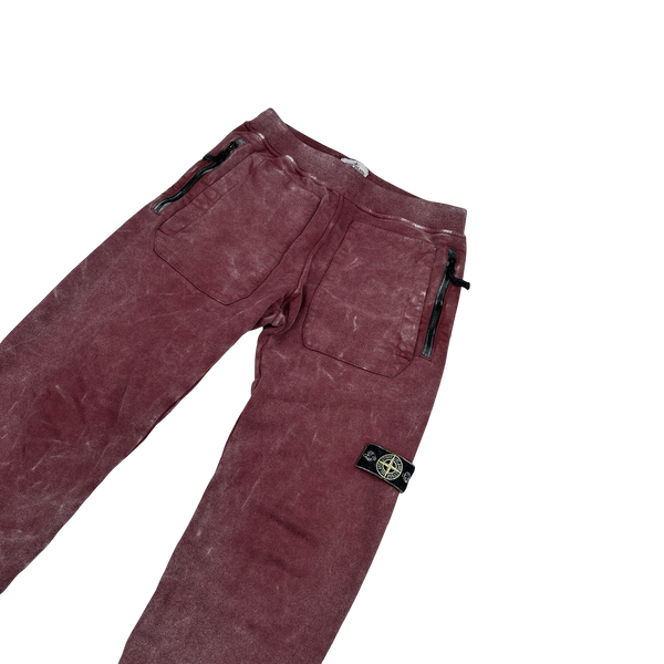 Stone Island 2020 Purple Junior Frost Cargo Joggers - Age 14