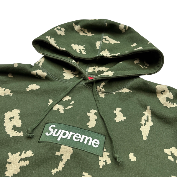 Supreme Camo Box Logo Hoodie - XL