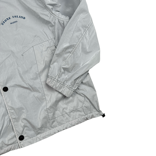 Stone Island Nylon Metal Reflective Marina Jacket - Large