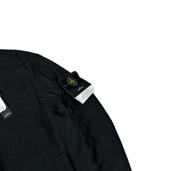Stone Island 2019 Black Micro Reps Primaloft Winter Jacket - XXL