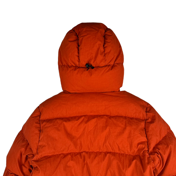 CP Company Orange 50 Fili Down Filled Puffer Jacket - Large