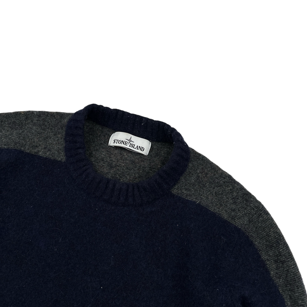 Stone Island 2016 Multi Colour Block Soft Knit - Medium