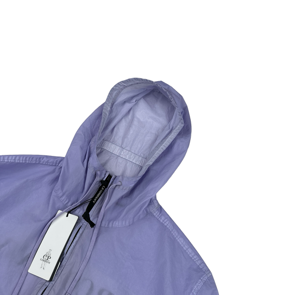 CP Company Lilac Lightweight Nylon Spellout Jacket - Small