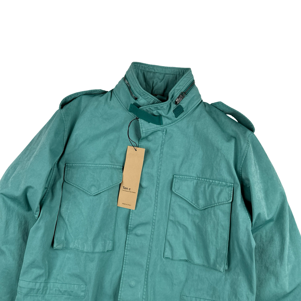 Ten C Turquoise Field Multiple Pocket Jacket - Medium