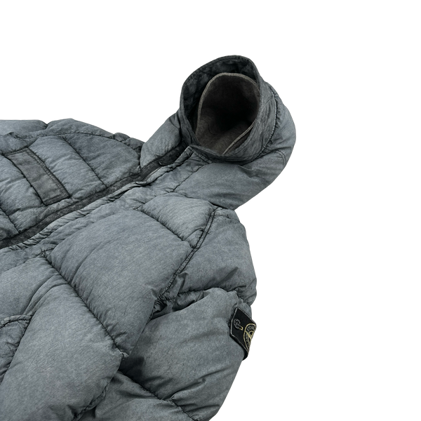 Stone Island 2017 Tela Nylon Down Dust Frost Puffer - Medium