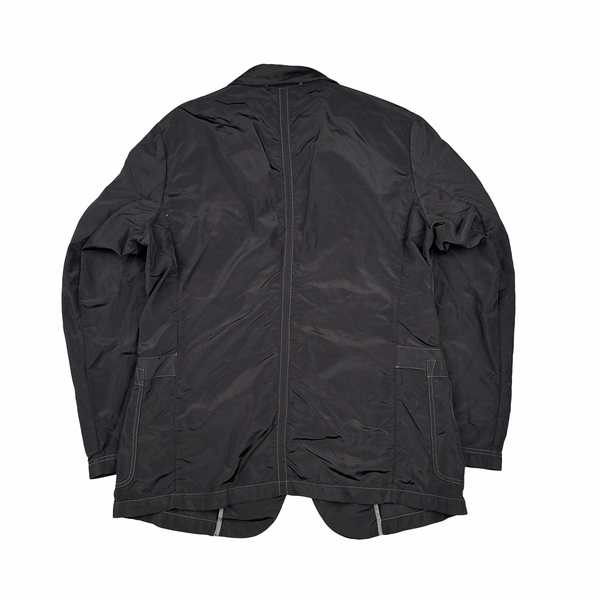 CP Company Charcoal Grey Nylon Blazer - Large