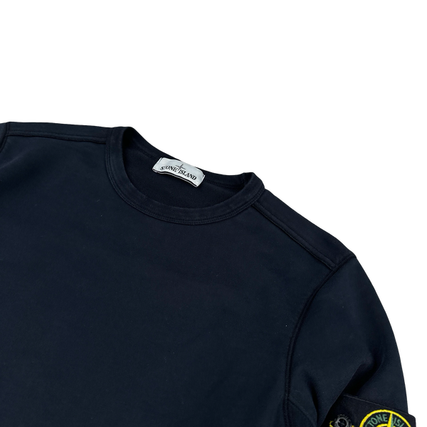 Stone Island 2019 Navy Crewneck Sweatshirt - Small