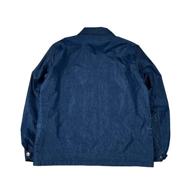 Stone Island Vintage 2001 Laminated Webbing Spalmantura Coach Jacket - XXL