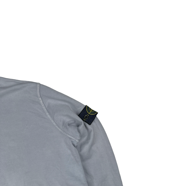 Stone Island 2013 Lilac Cotton Pullover Hoodie - Large