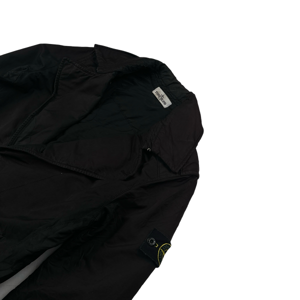 Stone Island 2012 Black David TC Quilted Jacket - Small